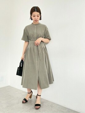 N. STAFFさん（レディース・158cm）の春コーディネート