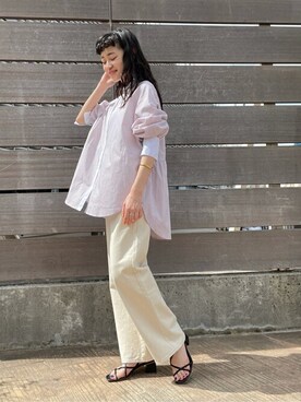 N. STAFFさん(レディース・157cm)の春コーディネート