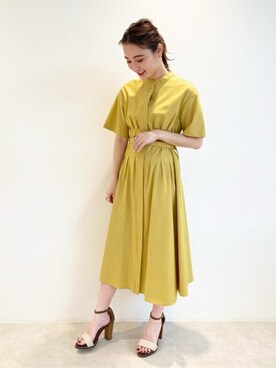 N. STAFFさん（レディース・157cm）の夏コーディネート