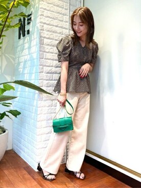 N. STAFFさん(レディース・157cm)の夏コーディネート