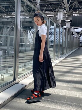 N. STAFFさん(レディース・155cm)の夏コーディネート