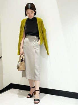 N. STAFFさん（レディース・158cm）の夏コーディネート