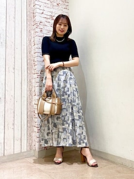 N. STAFFさん(レディース・160cm)の夏コーディネート