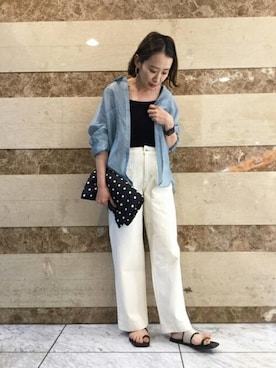 N. STAFFさん(レディース・157cm)の夏コーディネート