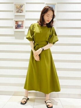 N. STAFFさん(レディース・159cm)の夏コーディネート