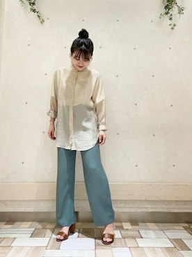 N. STAFFさん(レディース・157cm)の夏コーディネート