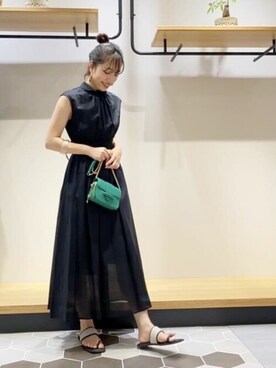 N. STAFFさん（レディース・160cm）の夏コーディネート