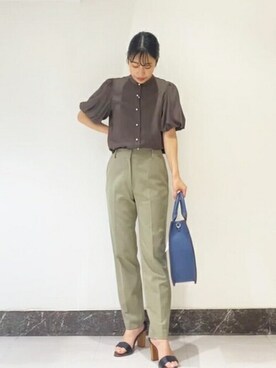 N. STAFFさん(レディース・160cm)の夏コーディネート