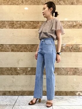 N. STAFFさん(レディース・157cm)の夏コーディネート