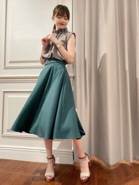 N. STAFFさん（レディース・164cm）の夏コーディネート