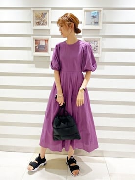 N. STAFFさん(レディース・167cm)の夏コーディネート