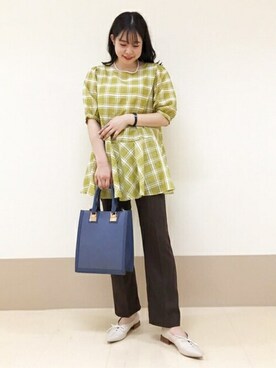 N. STAFFさん(レディース・165cm)の夏コーディネート