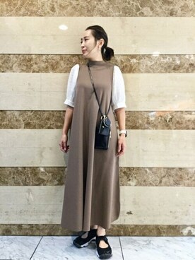 N. STAFFさん(レディース・157cm)の夏コーディネート