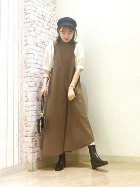 N. STAFFさん(レディース・160cm)の夏コーディネート