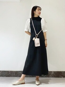 N. STAFFさん(レディース・160cm)の夏コーディネート