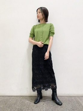 N. STAFFさん(レディース・156cm)の夏コーディネート