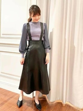 N. STAFFさん（レディース・164cm）の秋コーディネート