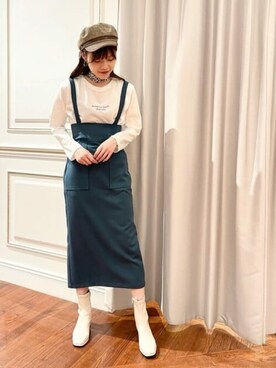 N. STAFFさん（レディース・164cm）の秋コーディネート