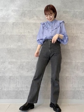 N. STAFFさん(レディース・156cm)の秋コーディネート