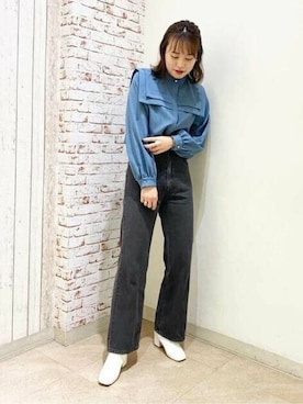 N. STAFFさん(レディース・160cm)の秋コーディネート