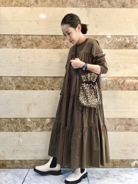 N. STAFFさん(レディース・157cm)の秋コーディネート