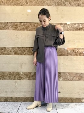 N. STAFFさん(レディース・157cm)の秋コーディネート