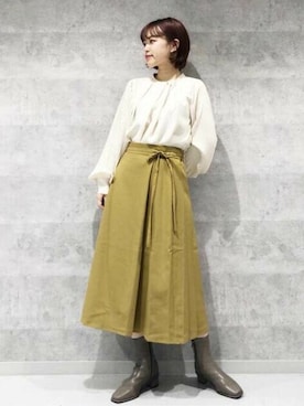 N. STAFFさん(レディース・156cm)の秋コーディネート