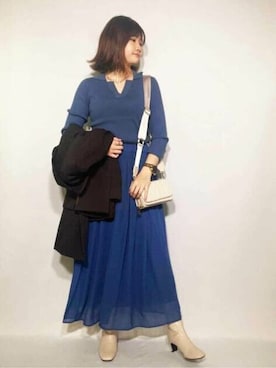 N. STAFFさん(レディース・158cm)の秋コーディネート