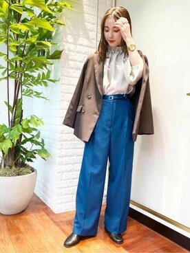 N. STAFFさん(レディース・157cm)の秋コーディネート