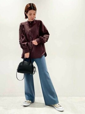 N. STAFFさん(レディース・158cm)の秋コーディネート