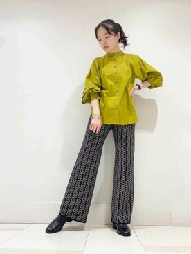 N. STAFFさん(レディース・159cm)の秋コーディネート