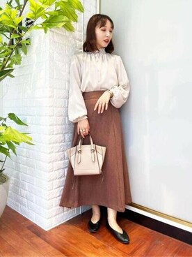 N. STAFFさん(レディース・163cm)の秋コーディネート