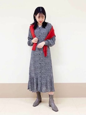 N. STAFFさん(レディース・166cm)の秋コーディネート