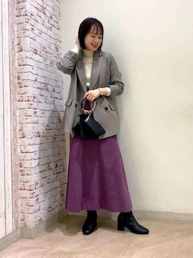 N. STAFFさん(レディース・160cm)の秋コーディネート