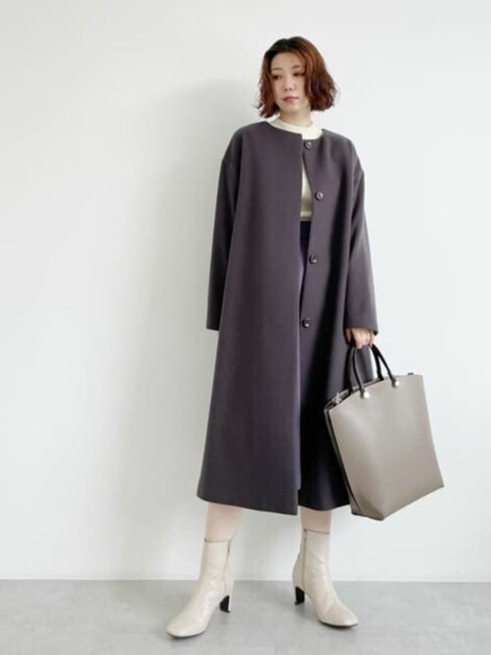 NATURAL BEAUTY BASIC 　コート　オフィスカジュアル Office Style for New Spring｜NATURAL BEAUTY BASIC｜ ｜【公式