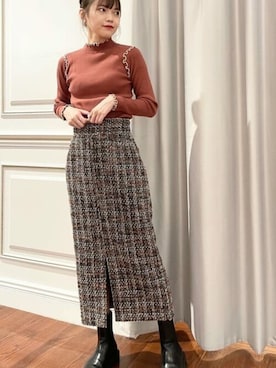 N. STAFFさん（レディース・164cm）の秋コーディネート