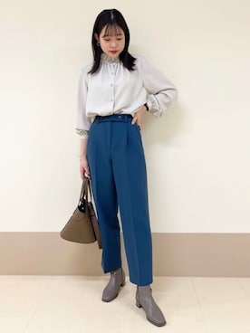 N. STAFFさん（レディース・166cm）の秋コーディネート