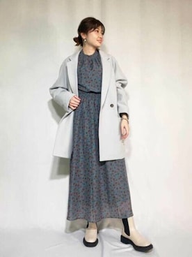 N. STAFFさん(レディース・158cm)の秋コーディネート