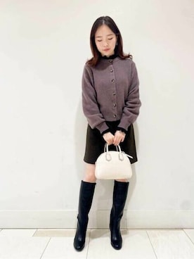 N. STAFFさん(レディース・159cm)の秋コーディネート