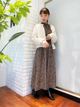 N. STAFFさん(レディース・163cm)の秋コーディネート