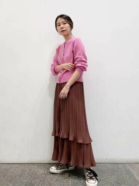 N. STAFFさん(レディース・156cm)の秋コーディネート