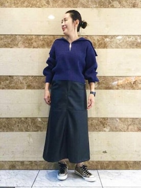 N. STAFFさん(レディース・157cm)の秋コーディネート