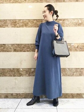 N. STAFFさん(レディース・157cm)の秋コーディネート