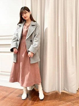 「N.（N. Natural Beauty Basic）（エヌエヌナチュラルビューティーベーシック）のアイテム（その他アウター）」を使った、N. STAFFさん（レディース・164cm）の秋コーディネート