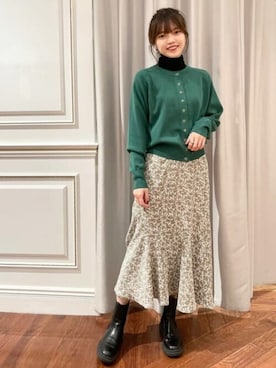 N. STAFFさん（レディース・164cm）の秋コーディネート