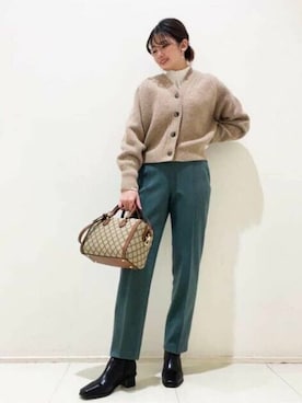 N. STAFFさん(レディース・158cm)の冬コーディネート