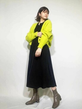 N. STAFFさん(レディース・158cm)の冬コーディネート