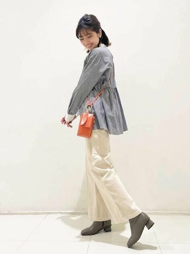 N. STAFFさん(レディース・158cm)の冬コーディネート