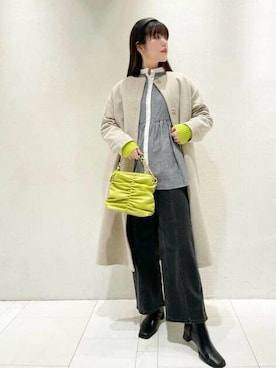 N. STAFFさん（レディース・163cm）の冬コーディネート