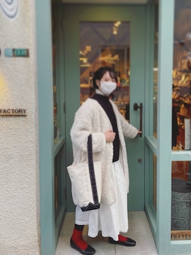 「joha（ヨハ）のアイテム」を使った、すにーさん（レディース・162cm）の冬コーディネート